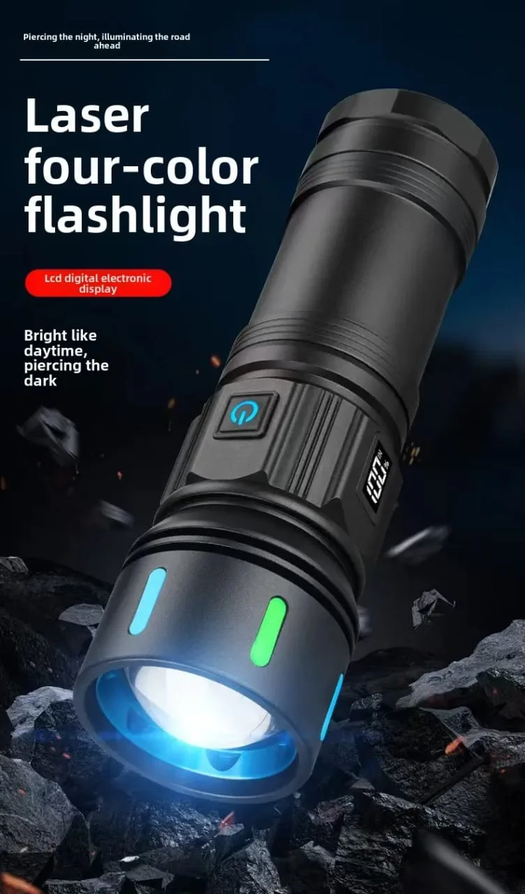 Linterna Tactica Multifuncional